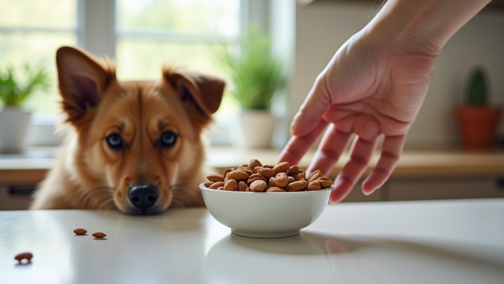 almonds generally unsafe for dogs