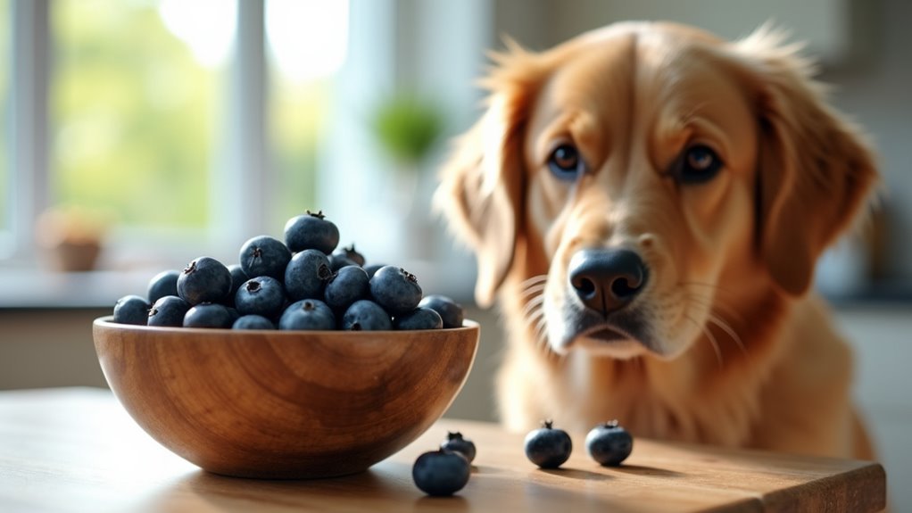 blueberries safe with precautions