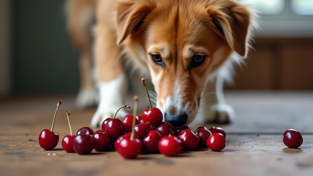cherry risks for dogs