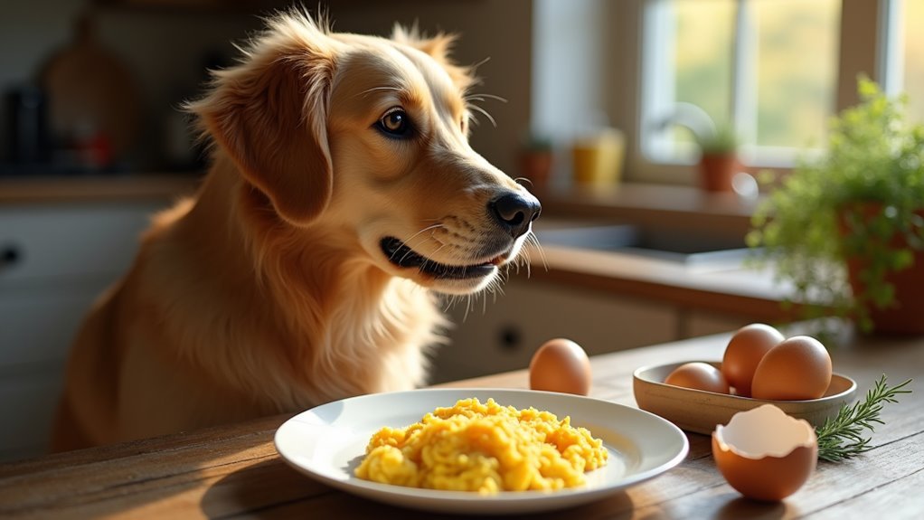 cooked eggs are safe