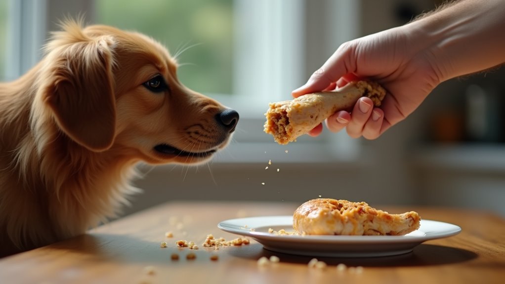 dangerous cooked chicken bones
