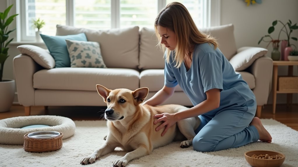 dog constipation causes relief
