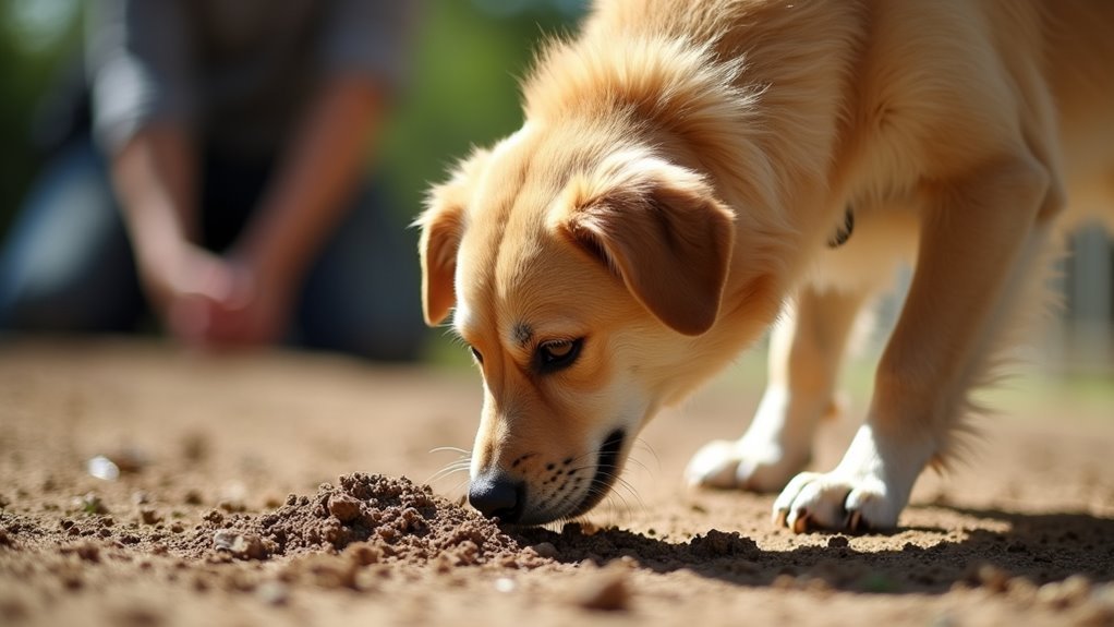 dog eating dirt causes