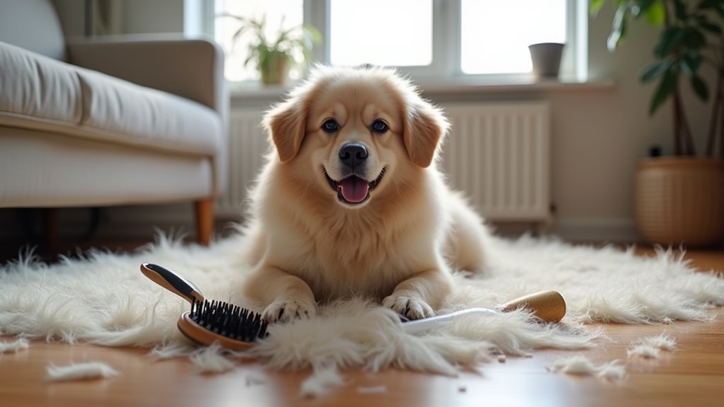 excessive canine seasonal shedding