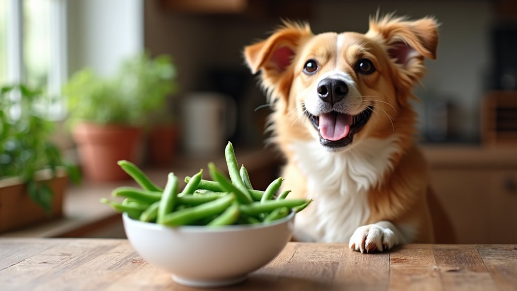 green beans safe snack