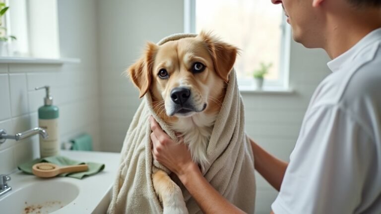 persistent post bath canine odor