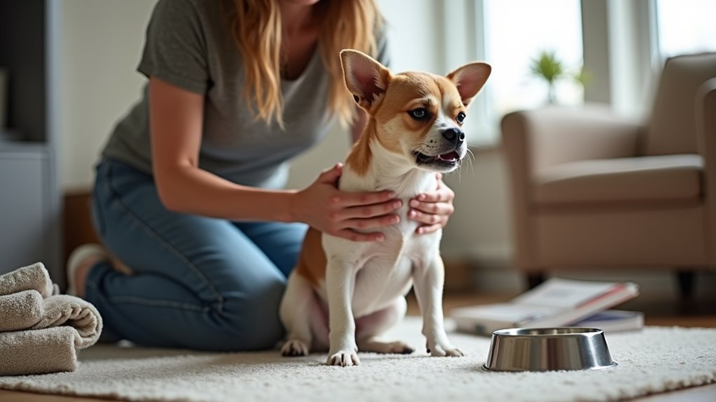 puppy hiccups from eating