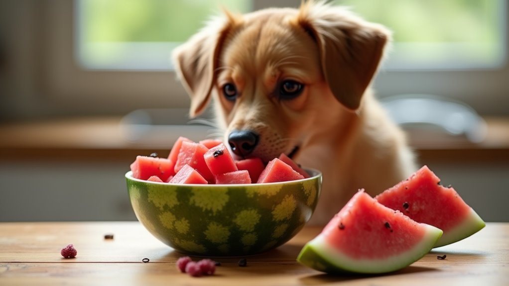 seedless watermelon safe snack