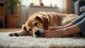 seeking comfort and protection