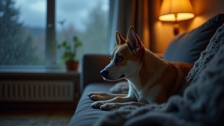 thunderstorm related noise anxiety