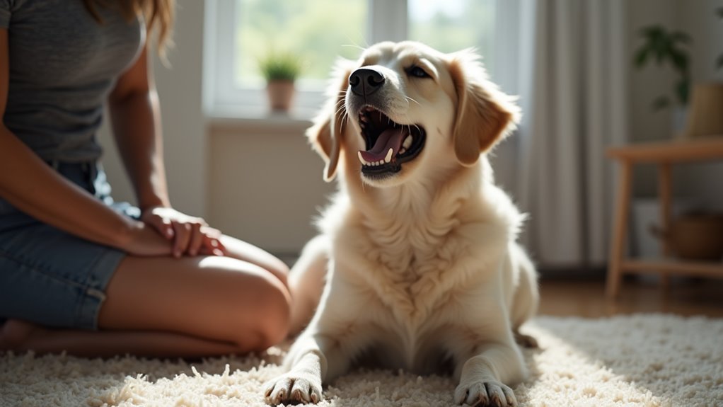yawning indicates stress or illness